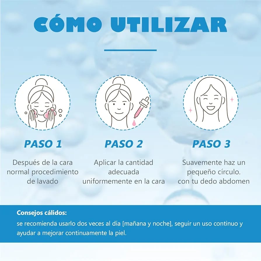 Sérum Antiarrugas de Ácido Hialurónico + Vitamina B5